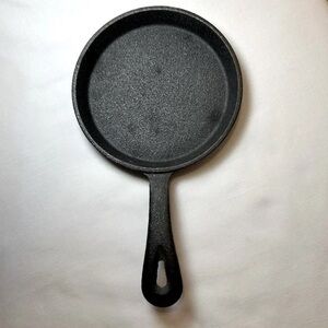 Black Cast Iron Skillet